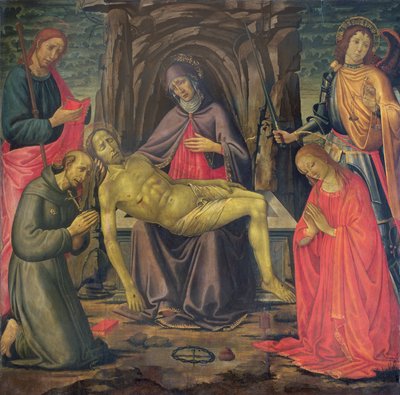 Pietà e Santi da Jacopo del Sellaio